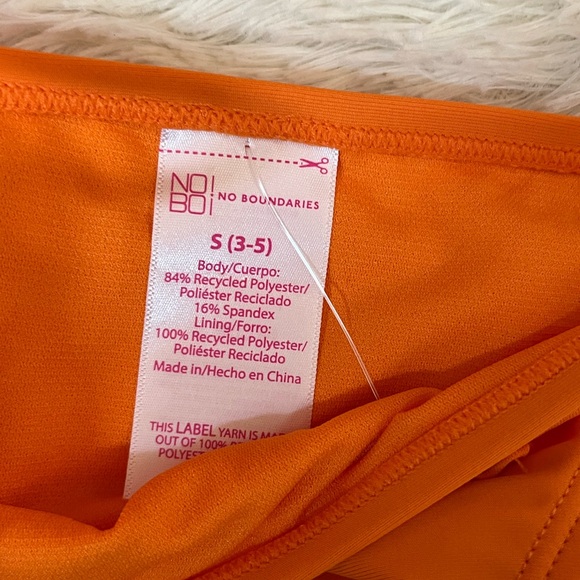 Choose 3 Vibrant Orange and white crochet string bikini set new - Picture 10 of 12